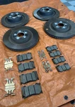 2023-2026 Nissan RZ34 Oem Stock Akebono Performance Brake Pads And Rotors. Fixed Price $450.00.
