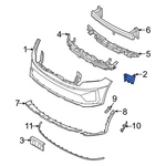 For Kia Sorento 2021-2023 86541R5300 Front Left Brake Air Duct. Fixed Price $46.83.