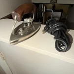 Dura-bilt Cat. 191 Automatic Folding Electric Vintage Iron, Metal, Silver. Fixed Price $20.53.