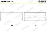 Glyco 72-3837 Std Crankshaft Bearing For Mercedes-benz, Neoplan, Setra. Fixed Price $85.39.