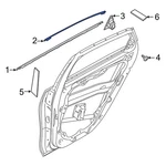 Kia Forte 2019-2024 82860M6000 Front Right Door Reveal Molding. Fixed Price $42.17.