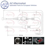 Fits Audi Tt 2004-2005 1.8 Az Rear Hand Brake Cable 8N0609721C. Fixed Price $37.22.