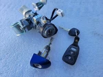 10-13 Kia Forte Koup Ignition Switch W/ Key Fob & Door Lock 5 Speed Trans. Fixed Price $109.00.