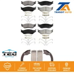 Front Rear Ceramic Brake Pads Parking Shoes Kit Ford International Terrastar. Fixed Price $124.18.