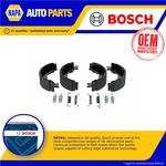 Handbrake Shoes Set 0986487610 Bosch Parking A0024205820 A0034201420 A0034203420. Fixed Price $33.87.