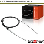Parking Brake Cable Ford Windstar 1999 2000 2001 2002 2003 V6 3.8L Rear Left. Fixed Price $18.99.