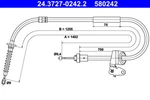 Ate 24.3727-0242.2 Cable, Parking Brake For Mini. Fixed Price $29.89.