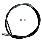 For Jeep Wrangler 1987-1990 Crown Plastic, Metal Front Parking Brake Cable. Fixed Price $24.46.