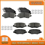 Front & Rear Brake Pads For 07-11 Jeep Wrangler 08-12 Liberty Dodge Nitro. Fixed Price $45.75.