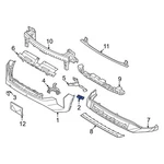 For Kia K4 2025 86551GG000 Left Bumper Cover Bracket. Fixed Price $28.35.