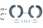 Parking Brake Shoe Set Rear 40MM Width For Mercedes-benz Puch Vw Textar 91055100. Fixed Price $47.69.