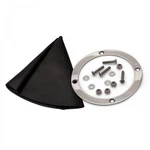 Vertical Or Emergency Brake Black Boot And Silver Ring American Shifter. Fixed Price $45.65.