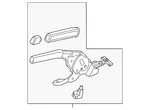 Genuine Volkswagen Parking Brake Control 561-711-303-AE-TLL. Fixed Price $100.79.