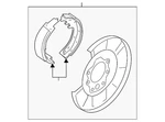 Genuine Nissan Parking Brake Assembly 44010-CA01B. Fixed Price $861.78.