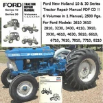 Ford Tractor Service Manual & 30 Series 2610 Thru 7710 Computer Repair Pdf Cd. Fixed Price $15.97.