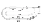 For Volvo S80 1999-2004 Ate Rear Parking Brake Cable. Fixed Price $102.08.