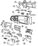 Genuine Mopar Parking Brake Handle ZR95ZJ8AH. Fixed Price $51.80.