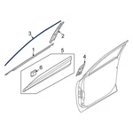For Kia Sportage 2023-2026 82860P1000 Front Right Door Reveal Molding. Fixed Price $66.20.