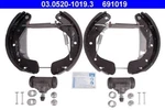 Ate Brake Shoe Set For Opel Astra Corsa Tigra 91-02 03.0520-1019.3. Fixed Price $80.98.