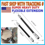 2PC Flexible Extension 3/8" & 6" 1/4" Socket Bar Ratchet Drive Long. Fixed Price $11.99.