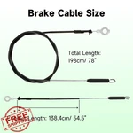 Xikoby Toro Timemaster 30" Brake Cable Blade Engagement. Fixed Price $32.99.