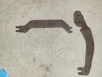 Ford Original Left Parking Lever And Bar 10" Brakes 1965-1972 Mustang. Fixed Price $45.00.