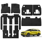 2022-2026 Kia Carnival Floor Mats 8-PASSENGER 3-ROW Tpe Cargo Backrest Set New. Fixed Price $162.88.
