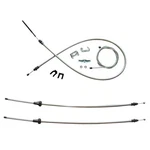 Parking Brake Cable Kit Complete 1963-65 Plymouth Belvedere Savoy Stainless. Fixed Price $200.00.
