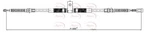 Apec CAB1679 Parking Brake Cable Pull Rear Left N/s Passenger For Nissan Cabstar. Fixed Price $46.63.