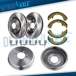 Fwd Front Disc Rotors Brake Pads Rear Drums Shoes For 2003-08 Toyota Matrix Vibe. Fixed Price $140.26.