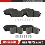 Front Rear Ceramic Brake Pad Kit For Hyundai Tucson Kia Sportage Cadenza 2014 15. Fixed Price $40.28.