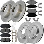 Brake Kit Nissan Rogue 2008-2013 Front Rear 11.65 11.5 Rotors Pads. Fixed Price $277.99.