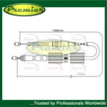 Premier Rear Hand Brake Cable Fits Ford Mondeo 1.6 1.8 Td 2.0 2.5 98BG2A809BD. Fixed Price $31.20.