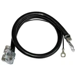 Battery Cable Negative Black 455CID V8 1971 Oldsmobile Cutlass 442. Fixed Price $105.00.