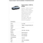 2018-2019 Toyota Corolla Parking Brake Cable Assy No 4641002100. Fixed Price $89.99.