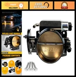 92MM Black Throttle Body 4-BOLT For Gm LS1 LS2 LS3 LS6 LS7 Lsx Cable Drive, Tp. Fixed Price $137.99.