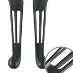 Kiwav Slotted 2 Black-silver Hand Control Brake Clutch Levers Chrome Compatible. Fixed Price $71.33.