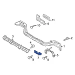For Kia Sportage 2023-2025 86636DW000 Rear Lower Bumper Impact Bar Brace. Fixed Price $21.22.